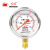 红旗（HONGQi）YTN-60径向充油抗震水压表0-2.5mpa耐震防震油压表气压表M14*1.5	