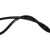 CN30 PE电线缠绕管包线管理线器束线缠线带 黑色14mm*6m 一卷价