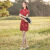 俞卫送考旗袍日常可穿红色2024新款夏季年轻款年复古中国风小个子国潮 红色 XL