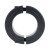 光轴固定环45号钢碳钢分离型固定环限位环锁轴环固定挡圈 钢制分离内径25*外径45*厚度15