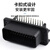 巴也 汽车防水连接器 ECU控制器23芯插座直针座PCB电控板端接插件蓝色1个 BY-776228-5