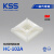 台湾凯士士KSS粘式配线固定座 HC-102A KSS带胶吸盘 扎带固定座 HC-102A（28*28mm）100个/包