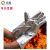 耐高温手套耐热工业防火隔热铝箔手套熔炼五指防辐射热1000度 铝箔手套一只左手