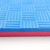 赫思迪格 跆拳道地垫 加厚泡沫地垫隔音减震体能训练保护垫 红蓝-五道纹4.0cm厚 1*1米 HGJ-1822