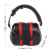 艾佩格隔音耳罩舒适防噪音降噪耳塞睡眠工业学习耳机专业射击消音装修防降噪黑红（升级款）M 黑红