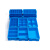 塑料收纳零件盒分格多格盒归类整理分类五金工具螺丝周转箱长方形加厚 4145八格：400*300*145（加厚）