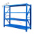 若白仓库货架置物架多层货架仓储藏室货架展示架自 蓝色四层主架 轻型 长2.0*宽0.6*高2.0米