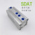 SDAT倍力气缸多位置双行程气动元件气缸SDAT322F402F502F632F802F SDAT63X50X0