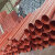 鑫嵘 高温风管红色300度红色硅胶硫化耐腐蚀防火抽风软管内径70mm*1.0mm*4米