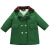 FQAQ2-12岁儿童军大衣棉服男女童老款东北绿小孩外套棉袄保暖棉衣 h52军大衣军绿色 110码