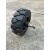 300*100实心轮子扫地机轮扫雪车轮2.00-8轮子325-110橡胶大轮带轴 200-8单独胶圈