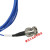 澄科可线缆 BNC公转10-32公加速度传感器连接头线电缆 蓝色 3M
