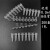 荧光定量 PCR 8连管 0.2ml 八连管/8联管 排管 平盖 0.2ml八连管 平盖 125套