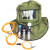 定制供气式防毒面具面罩全面罩喷漆喷塑化工化学打磨防粉尘披肩防尘帽 B1+AFBM套件