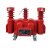 高压电力计量箱JLSZV10户外三相三线四线35KV干式组合式互感器 红色 计量护套