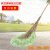 环卫竹扫把大号扫马路塑料丝波丝扫帚清洁户外马路扫竹笤帚 红色塑料丝扫把 高度210cm左右