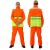 安达通 反光雨衣 环卫橘色清洁分体防暴雨劳保套装工作服