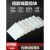 帝舰（DIJIAN）硅胶块垫高高弹白色耐高温减震垫块方形橡胶耐磨缓冲耐高温防震板 5005003mm