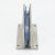 海斯迪克 304不锈钢玻璃夹 无框玻璃门合页双向淋浴房铰链HKsq-641 4mm焊夹90度拉丝 