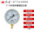 红旗仪表 压力表Y-100 1.6级 0-1mpa水压表油压表气压表 0-16 MPA