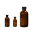 30ml 60ml 500ml小口棕色玻璃瓶样品瓶试剂瓶窄口细口化工瓶螺旋盖套装 5mL 棕色瓶含盖垫 765套 DAZ005