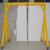 孔柔龙门架起重移动吊架升降式手推式吊机小型航吊龙门吊无轨电动行车 厚款1T高4M宽
