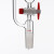 玻璃四氟标准口恒压漏斗筒形滴液漏斗10/50/250/500/1000ml 玻璃活塞10ml口19*19