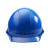 朵能安全帽 高档ABS欧式透气蓝色 防砸电力建筑工地监理领导用头盔