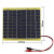 太阳能发电板电池板12v光伏发电小型户外单晶充电 100W太阳能板+30A控制器加赠送m
