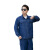 共泰 牛仔工作服套装 反光条款 GTST02 上衣+裤子 蓝色 3XL码 1套
