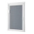 云珀定制单玻磁吸磁控铝合金百叶窗内置单玻中空百叶厨房卫生间内开窗 白色加厚框0.7平米内 灰色加密叶片