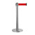 一米线栏杆 伸缩栏杆座机场礼宾杆1米线隔离带学校排队立杆不锈钢 不锈钢立柱配3米伸缩带