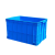 ABDT厚塑料周转箱带盖红黄蓝绿箱长方形塑胶箱食品转运盒收纳整理篮 500300箱 红色