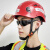 反光安全帽 工地盔 建筑工程透气安全盔 新国标 logo可印字 白色帽
