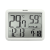 百利达 室内家用多功能闹钟电子婴儿房高精密温湿度计钟 RH-002白色