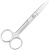 南盼 R 实验用剪刀 不锈钢实验室剪 手术剪刀 组织直圆18cm 不锈钢