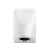感应干手机干手器卫生间吹手烘干机烘手器塑料全自动 迷你 白色 单热/打孔款