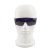 工业UV防护眼镜紫外线固化灯汞灯氙灯消毒365护目镜实验室光固机 蓝架灰片+眼镜盒