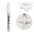 亚通白色记号笔EF01防水速干适合深色光滑面环保耐酸碱划线0.5mm W01白色