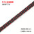 避震网编织网管蛇皮网三丝加密型PET尼龙套管发烧线材DIY棉网保护 6mm红黑色PET丝-1米