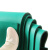 台垫胶皮地垫桌垫胶垫胶板绿色亚光pvc台布 1.2米*10米*2MM/一卷