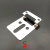 光电旋转编码器专用支架板簧不锈钢弹片空心轴伺服安装片固定片 S