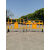 叶来叶好市政工程施工建筑工地车间厂房马路隔离塑料移动围栏护栏铁马胶马 1米长围栏 黄色