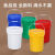 加厚食品级塑料桶圆桶带盖大口径化工密封腌咸菜塑料桶5L公斤25升 4L透明塑料桶