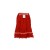 优质加厚蜡拖布替换头可拆卸肯德基快餐厅彩色棉线墩布头 450g红色拖把头
