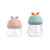 贝亲新生婴儿的奶瓶初生宝宝宽口径玻璃奶瓶防胀气新生0-3-6个月 蓝120+180ml+2奶嘴S+十孔