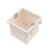 赞璐桐（ZANLUTONG）PVC86型冲孔底盒拼装盒装修暗盒预埋底盒接线 86*60冲孔拼装盒(200个/箱)