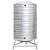 定制定制304不锈钢加厚水桶水箱储水桶立式太阳能楼顶蓄水酒罐水 1.2米直径*高1.7米*2吨加厚