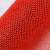 五星盾 PVC镂空地毯 S形塑胶防水大面积地垫入户门垫可剪裁 浴室厕所游泳池防滑垫红色 加密加厚6.0宽1.2m（单米价格）