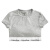 Calvin KleinCK专柜 圆领基础款简约女士T恤式内搭文胸 P7A椰青灰 S